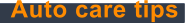 Auto care tips