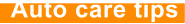 Auto care tips